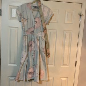 Fabulous pastel floral dress!